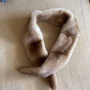 Mink scarf